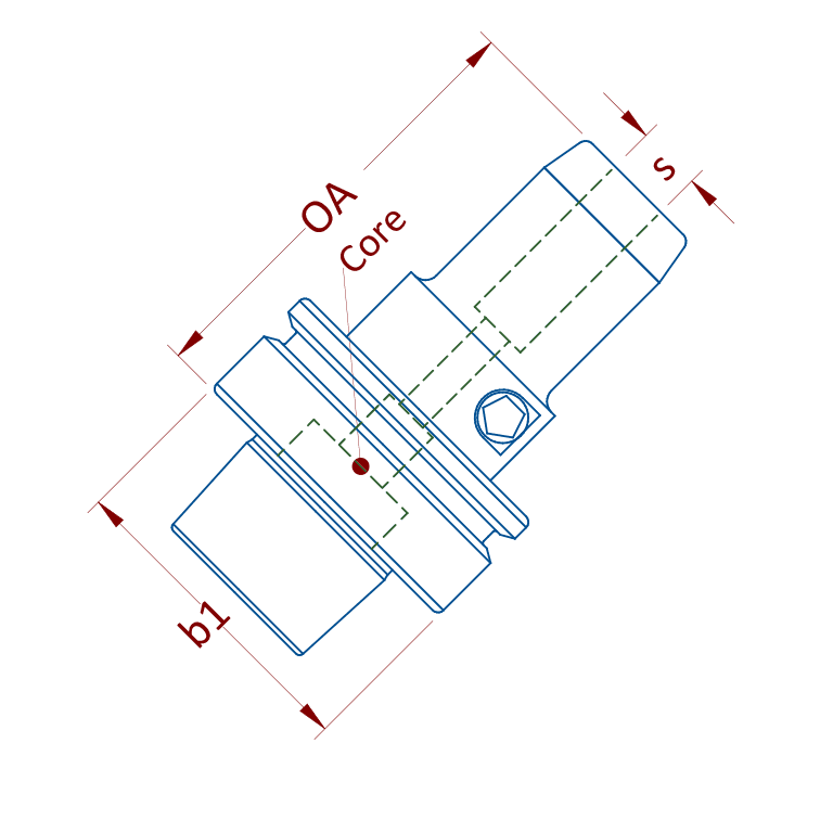 Hydraulic Tool Holder for CNC Machines Heavy Grip 2