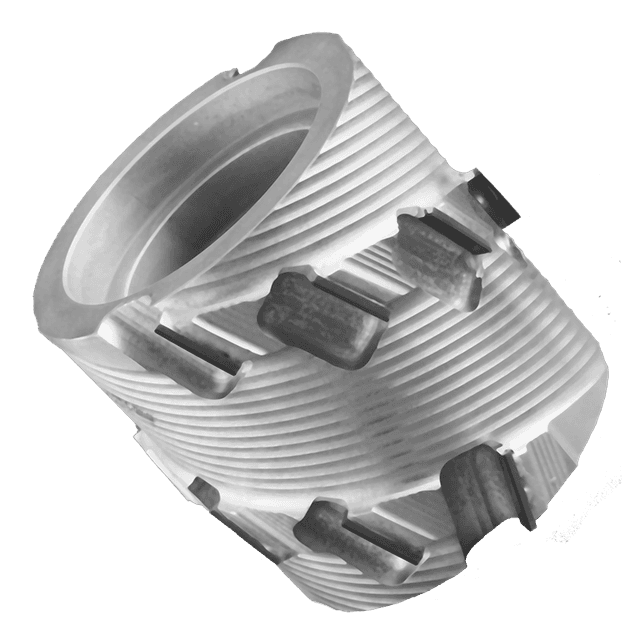 Straight Edgebander Cutterheads with Stepped Hub