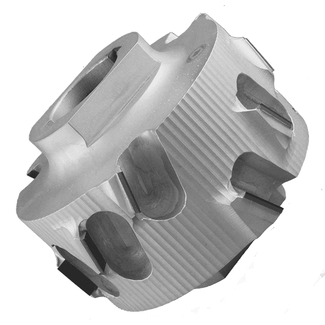 Straight Edgebander Cutterheads with Reversible Hub