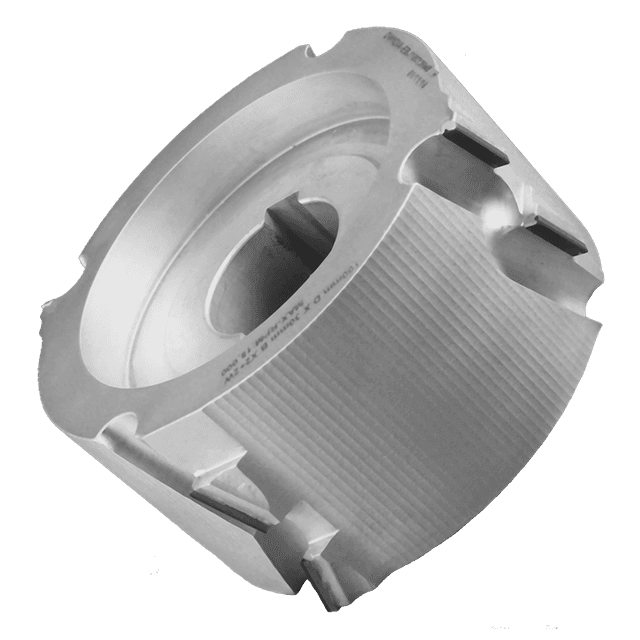 Straight Edgebander Cutterheads with Offset Hub