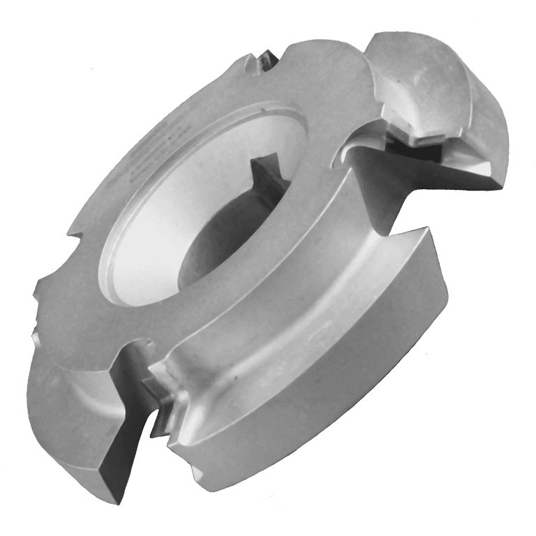 Radius Edgebander Cutterheads Tapered Bore