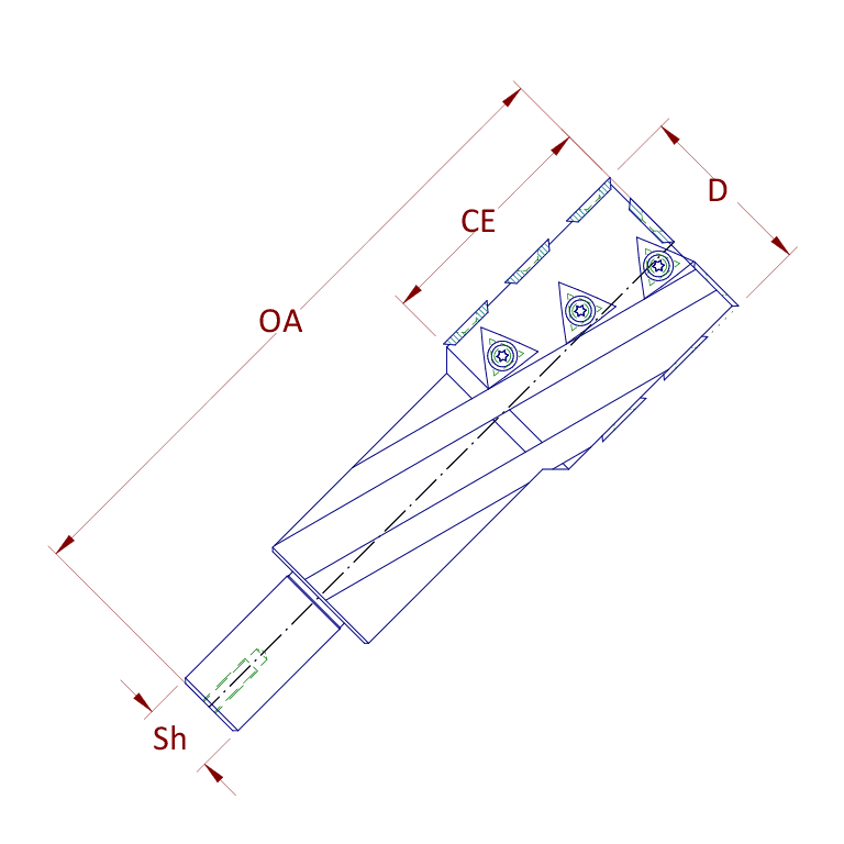Insert 537TS Hogging Tool 2