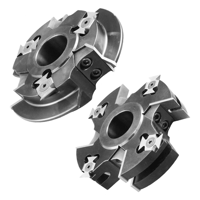 Shaker Stie and Rail Cutterheads
