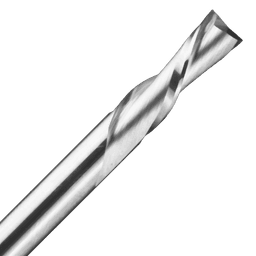 Double Flute Hard Plastic and Aluminum Downcut