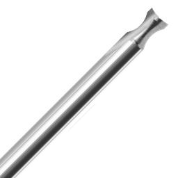 Double O Flute Straight Style Edge Rounding
