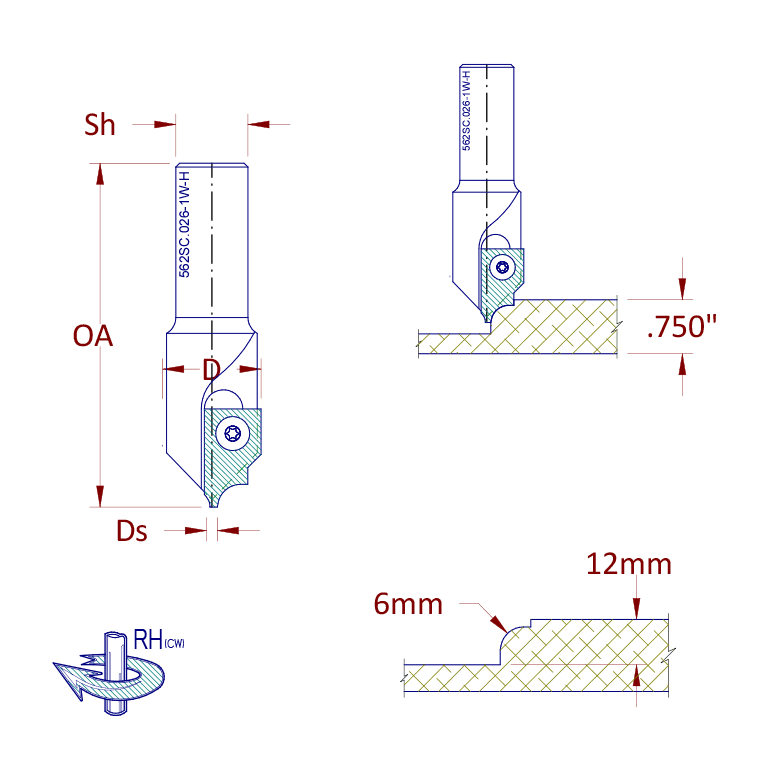 562SC.026-1W-H 1